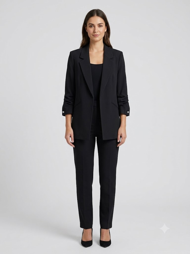 MARE SOLE Blazer Ceket 600 - Siyah