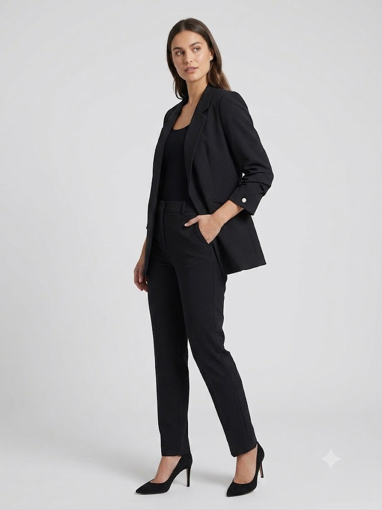 MARE SOLE Blazer Ceket 600 - Siyah