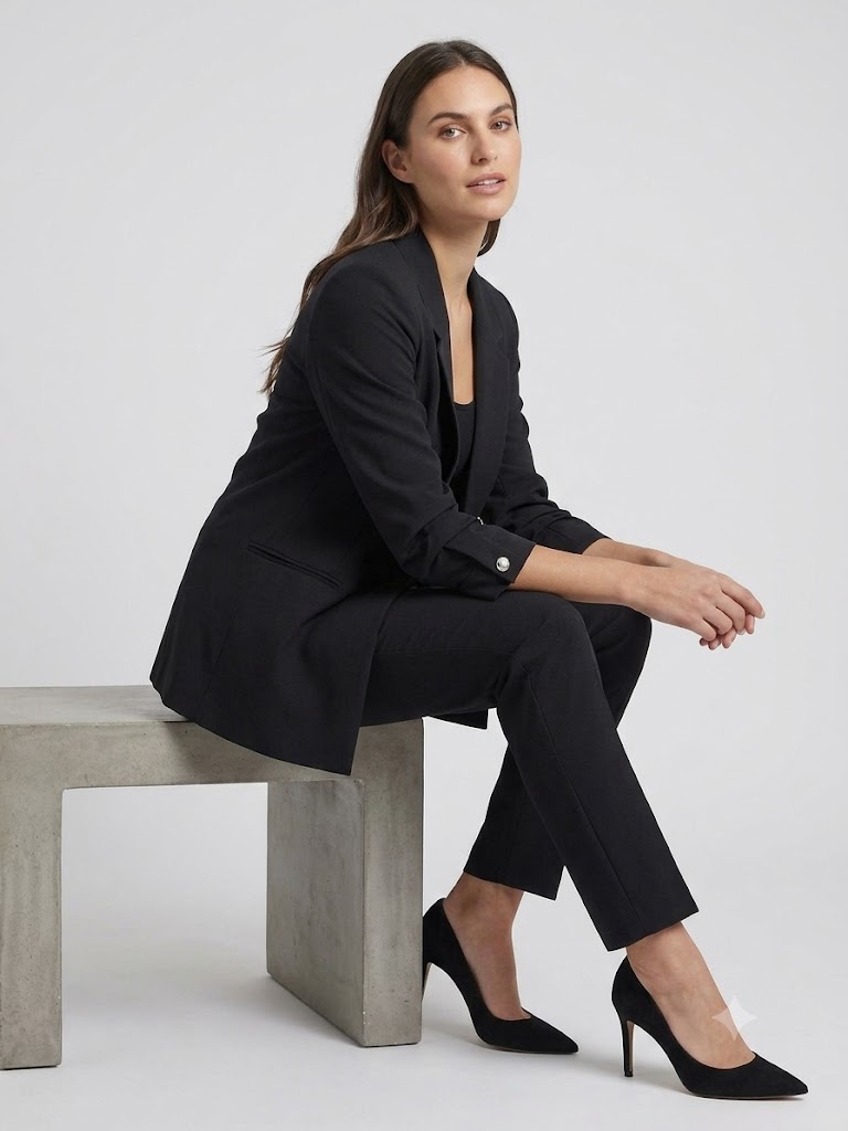 MARE SOLE Blazer Ceket 600 - Siyah