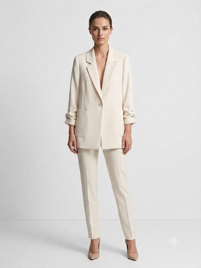 MARE SOLE Duble Kol Cepli Blazer Ceket 601 - BEJ