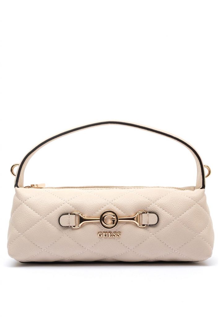 GUESS Frances Mini Omuz Çantası HWQG2241720 - EKRU