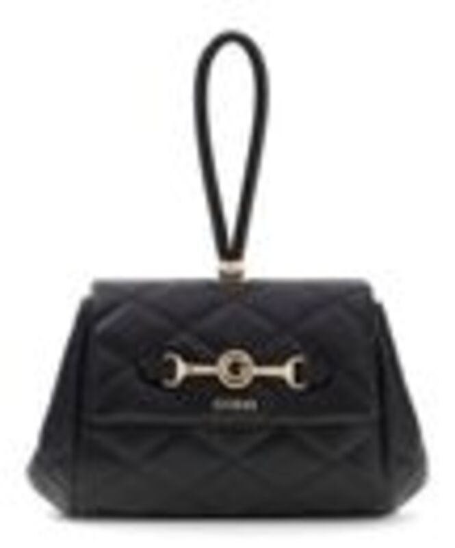 GUESS Mini Kapaklı Çapraz Askılı Çanta HWQG2241780 - Siyah