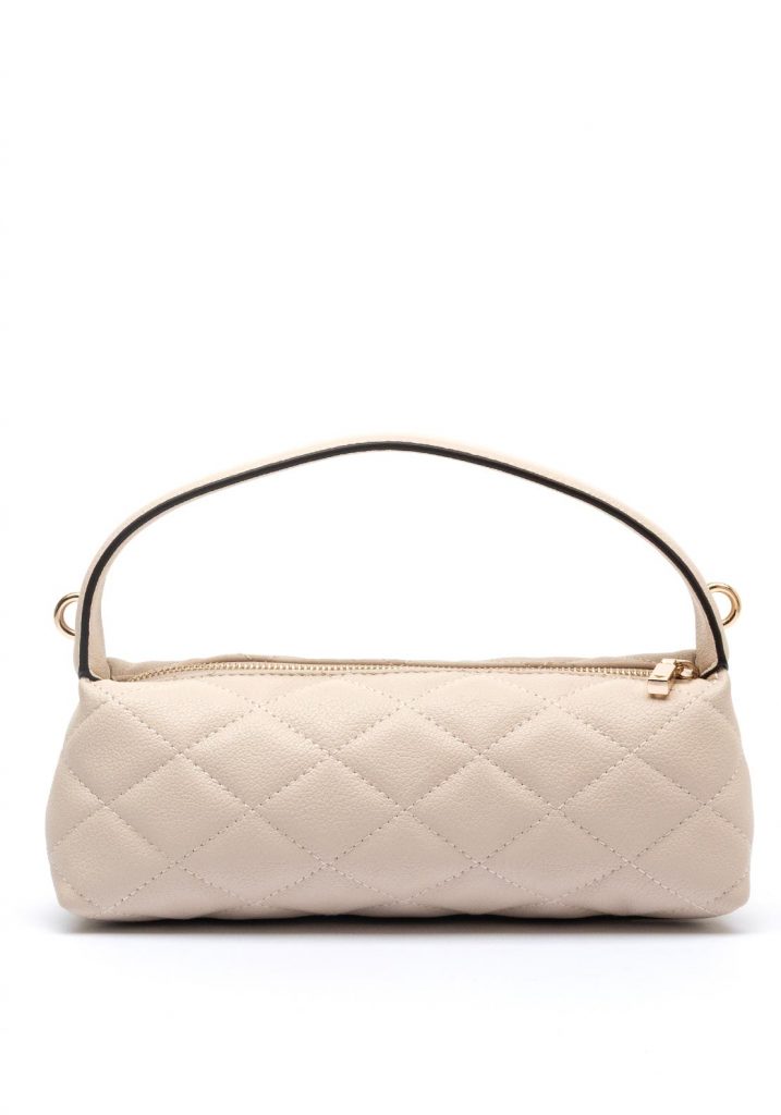 GUESS Frances Mini Omuz Çantası HWQG2241720 - EKRU