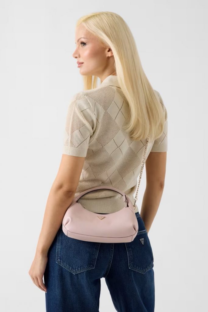 GUESS  Gilda Hobo Çanta HWZG9747730 - pembe