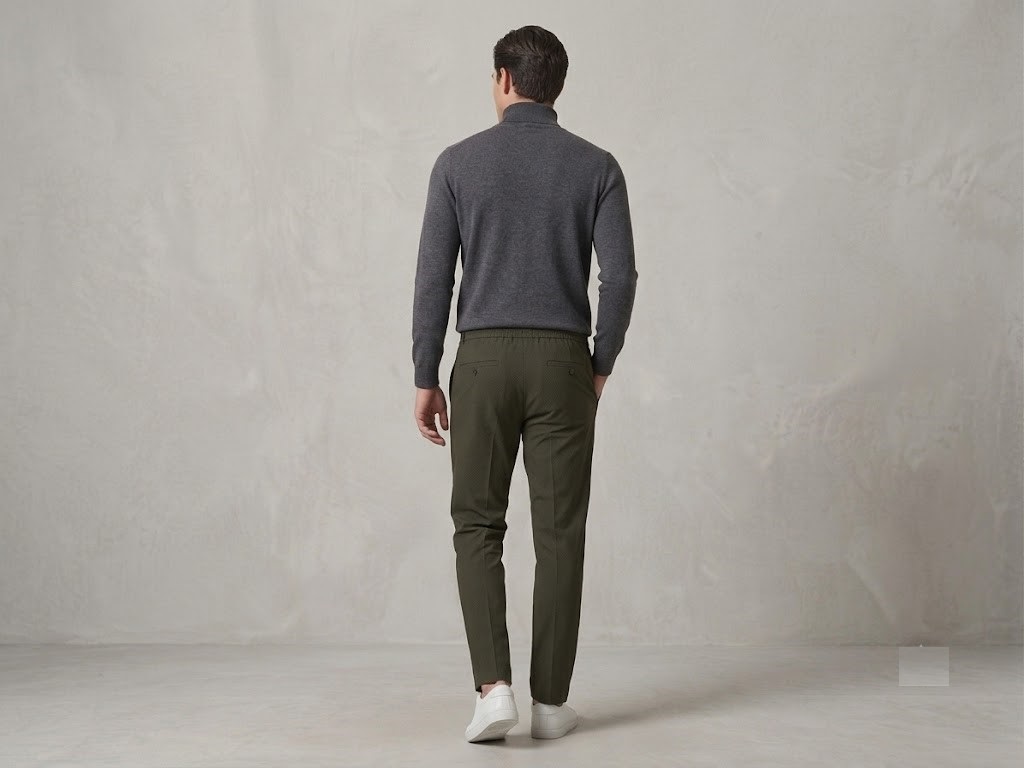 CAVANNA Jogger Fit Smart-Casual Pantolon 9395 - HAKİ