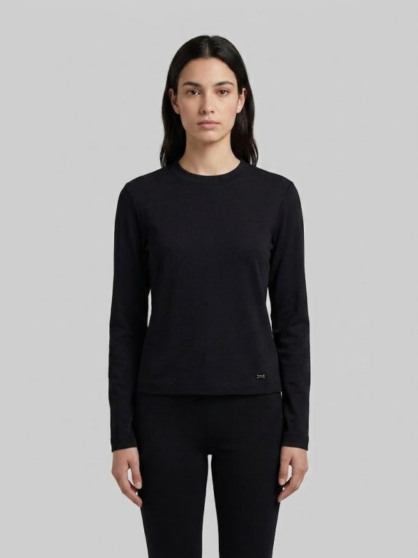 DOSSO DOSSİ PHARDİ Bisiklet Yaka Metal Logolu Basic T-Shirt 3023