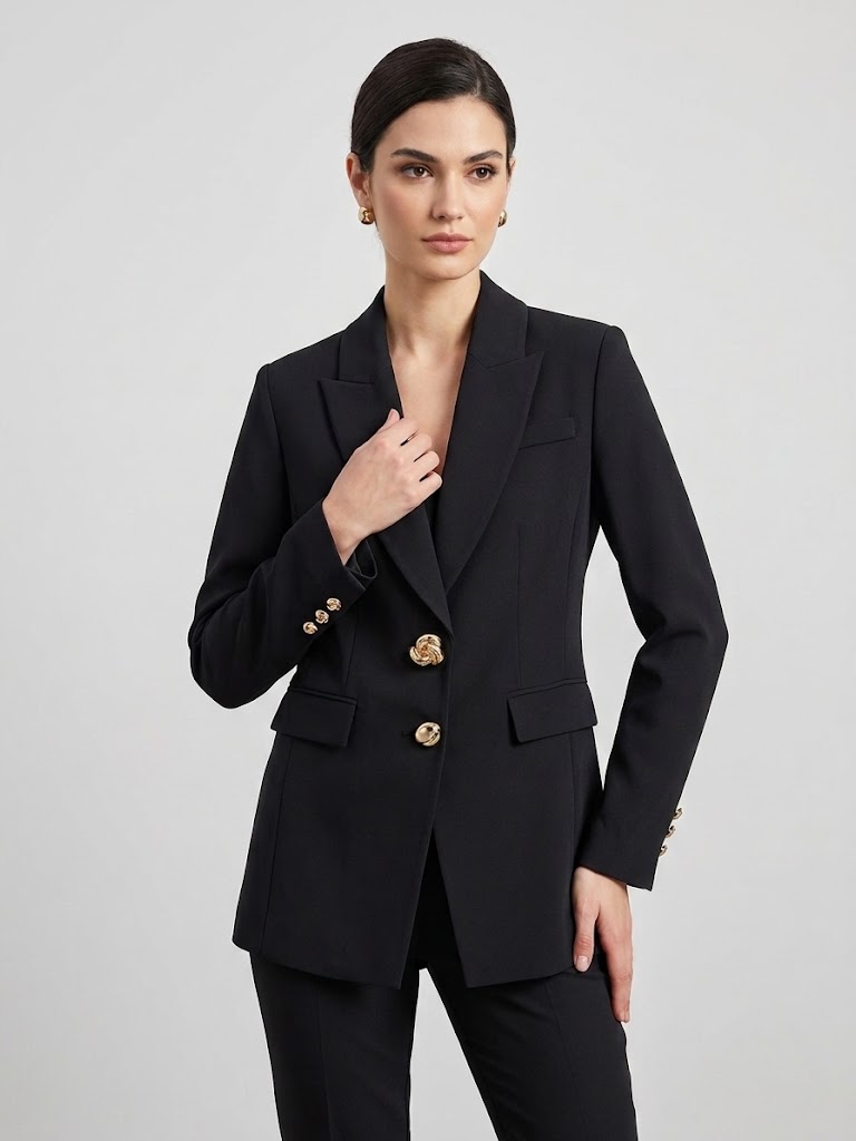 EKOL Şık Blazer Ceket 4011