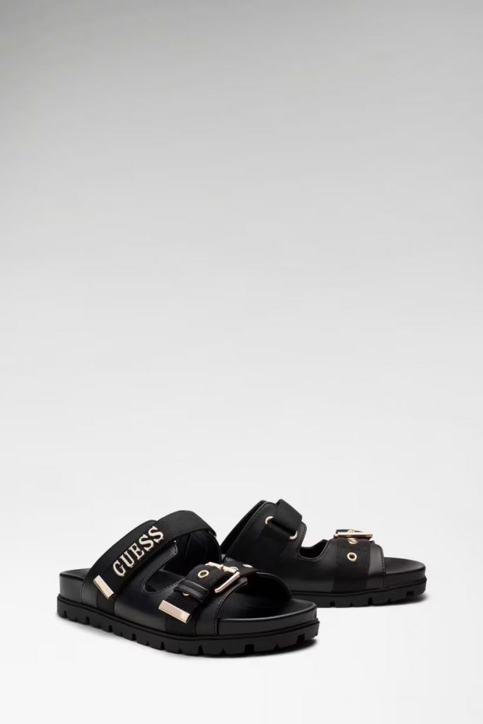 GUESS Faxona Logo Sandalet FLTFAXFAB03