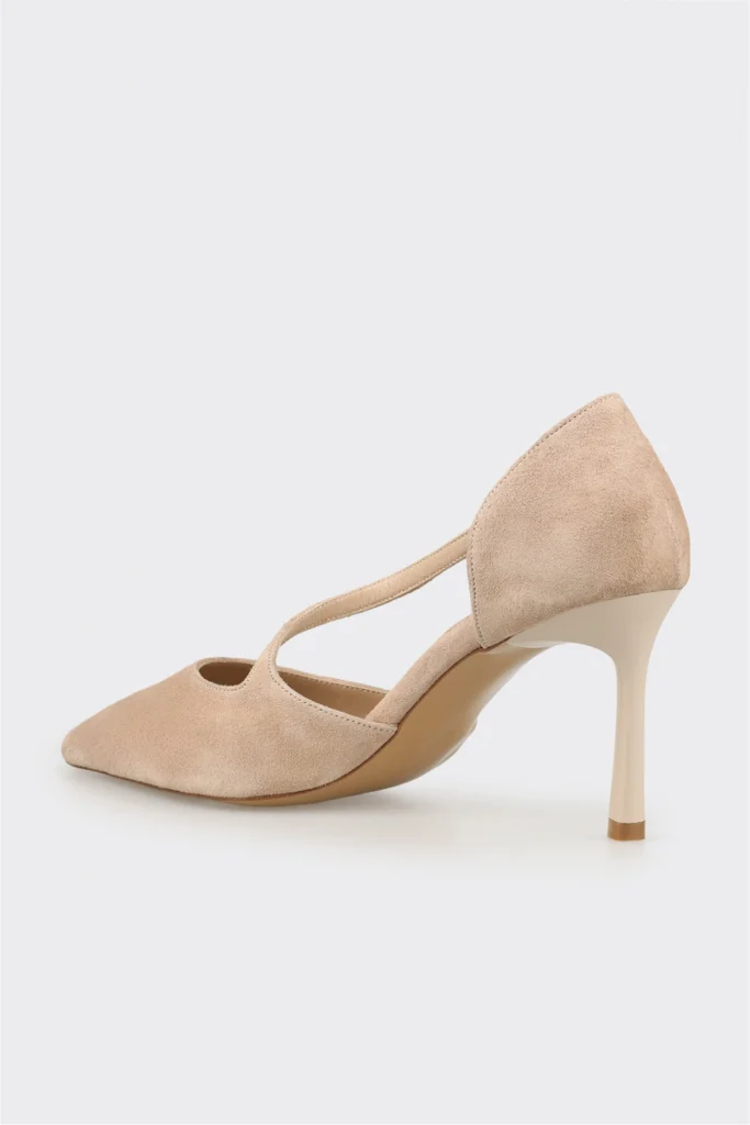 GUESS Süet Topuklu Ayakkabı FLTNAPSUE08