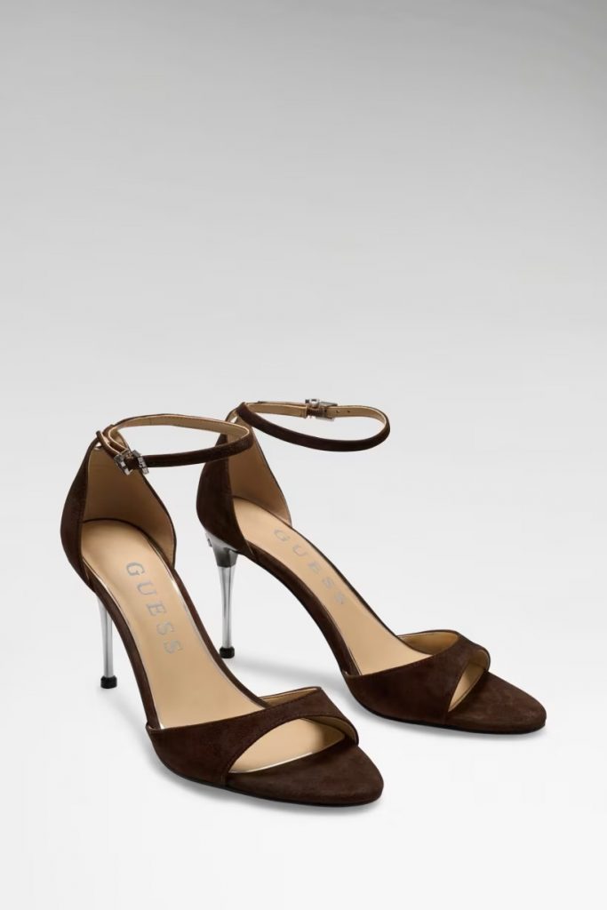 GUESS Seena Süet Topuklu Ayakkabı FLTSEESUE03
