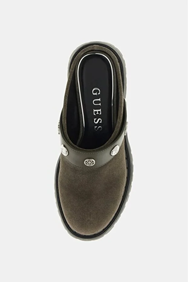 GUESS Wenna Kadın Deri Karışımlı Terlik FLTWN2SUE01