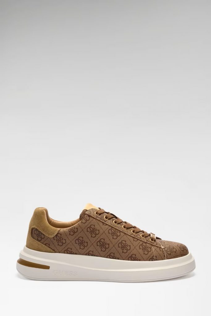 GUESS Elba Suni Deri Spor Ayakkabı FMPELAFAL12