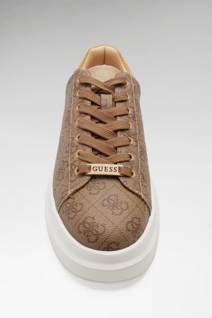 GUESS Elba Suni Deri Spor Ayakkabı FMPELAFAL12