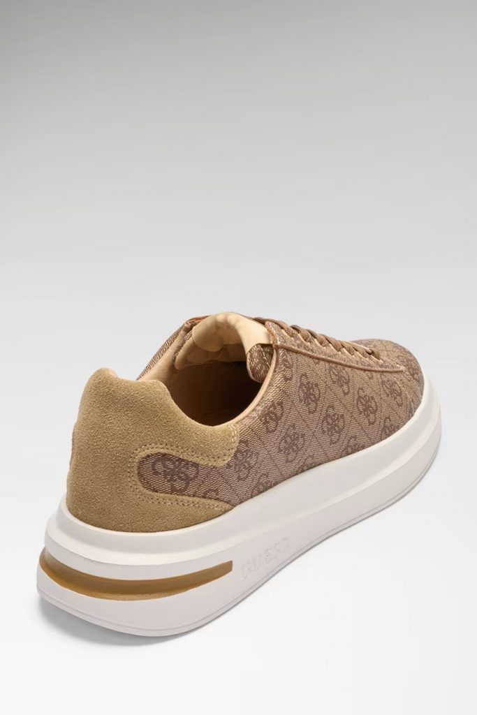 GUESS Elba Suni Deri Spor Ayakkabı FMPELAFAL12
