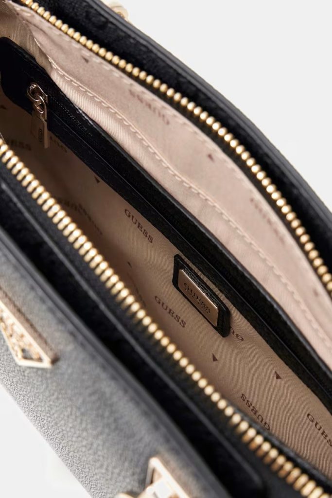 GUESS Noelle 4G Logolu El Çantası HWBG9672050 - ANTRASİT