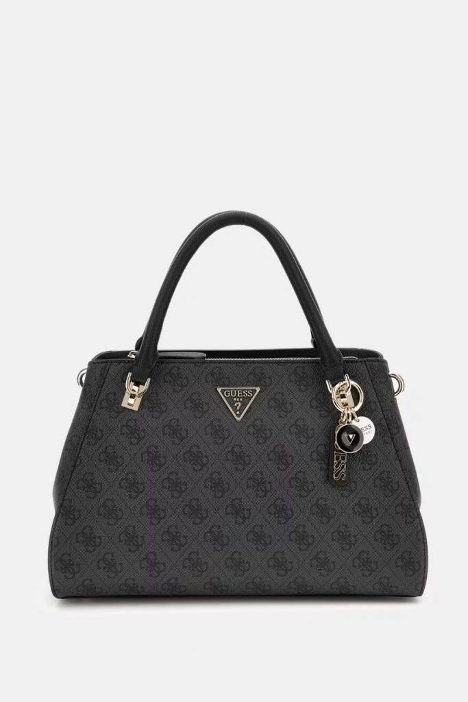 GUESS Noelle 4G Logolu El Çantası HWBG9672070 - ANTRASİT