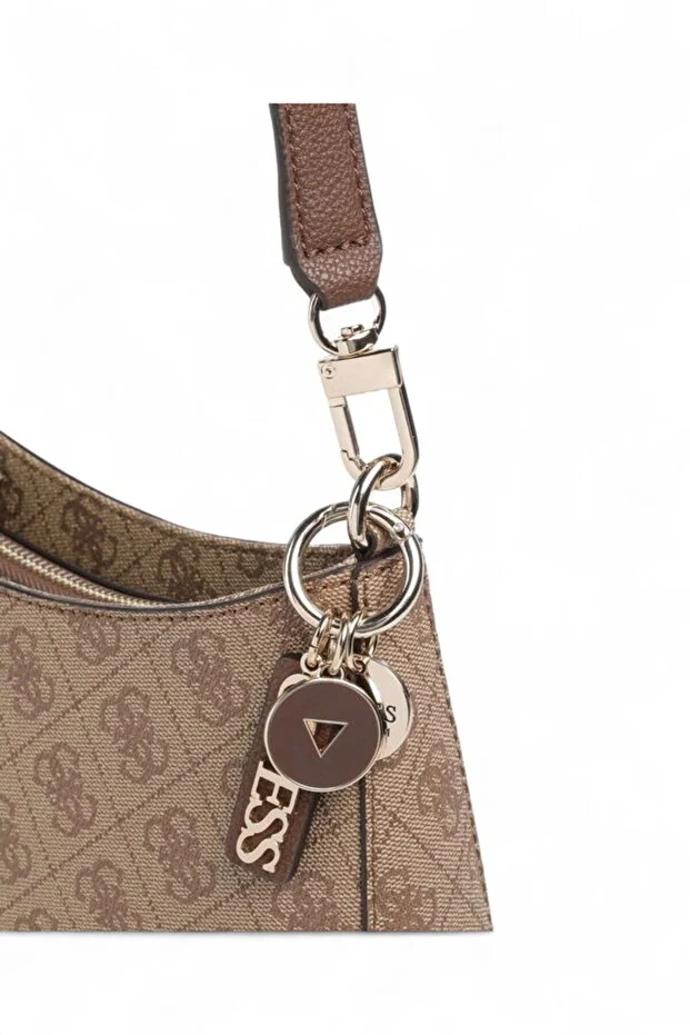 GUESS Noelle II Antrasit Kadın Omuz Çantası HWBG9672180 - Latte