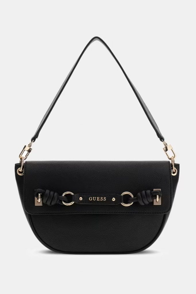 GUESS Camelia Omuz Çantası HWBG9742190 - Siyah