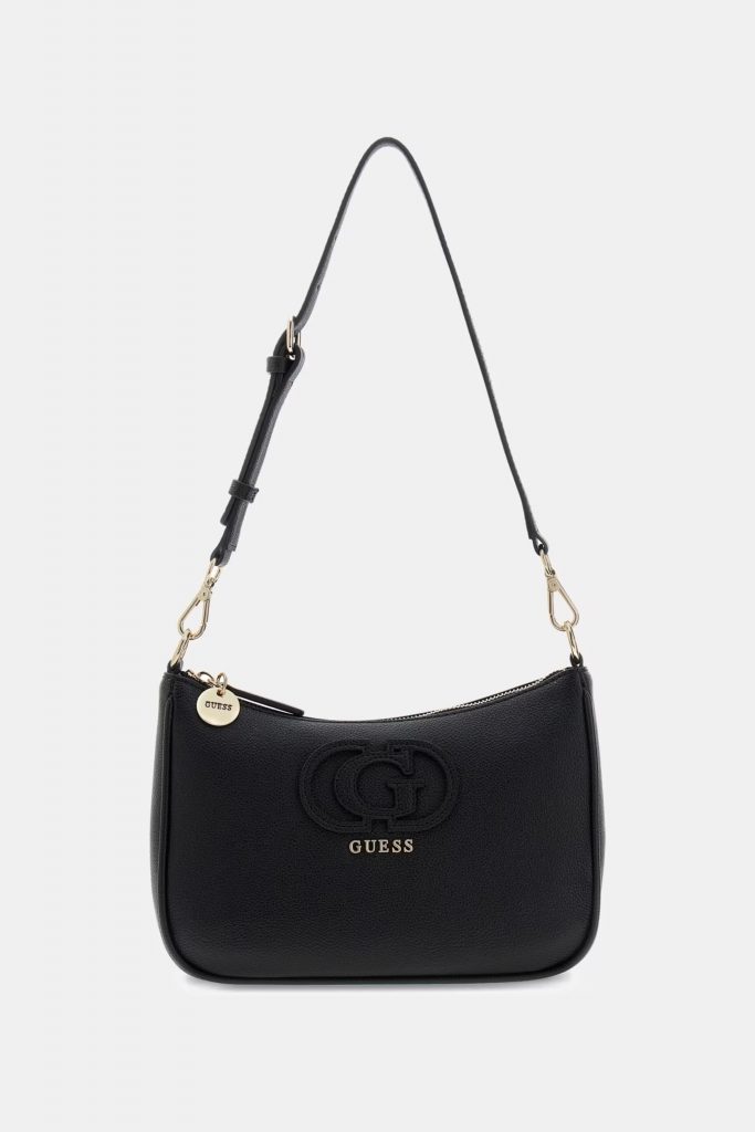 GUESS Isola Logo Omuz Çantası HWBG9905180 - Siyah