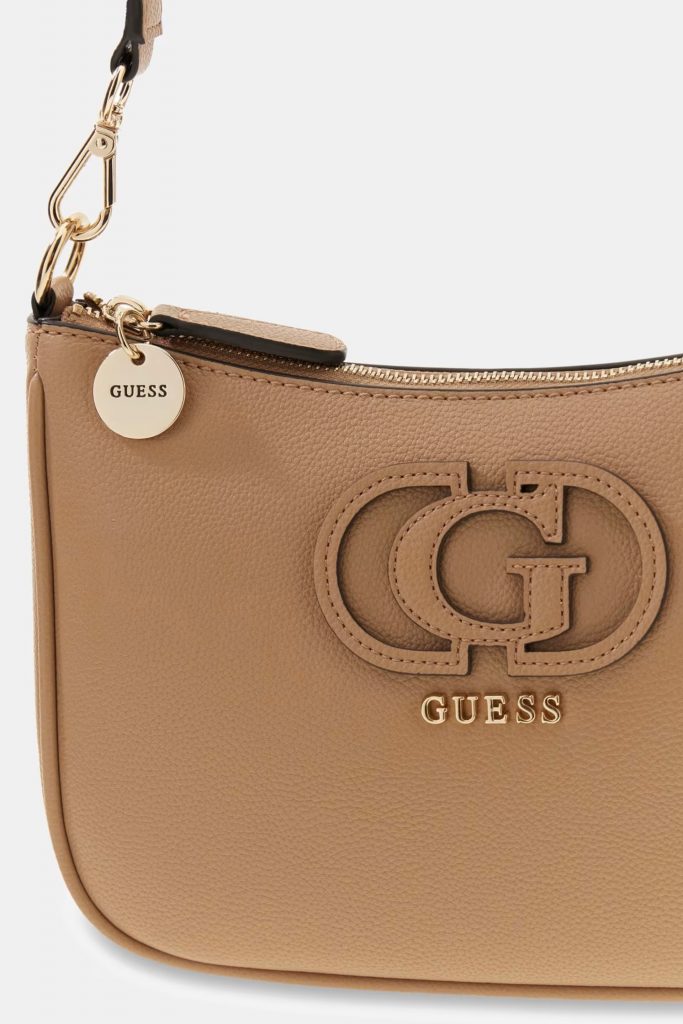 GUESS Isola Logo Omuz Çantası HWBG9905180 - BEJ