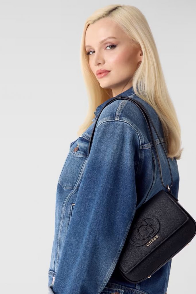 GUESS Crossbody Çanta HWBG9905210 - Siyah