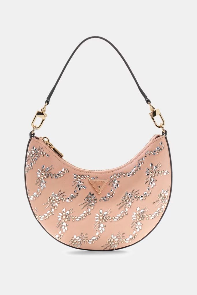 GUESS Tasmin Omuz Çantası HWEM9931720 - pembe