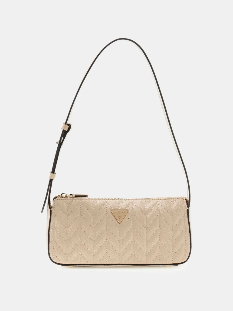 GUESS Stacey Omuz Çantası HWGG9741720 - BEJ