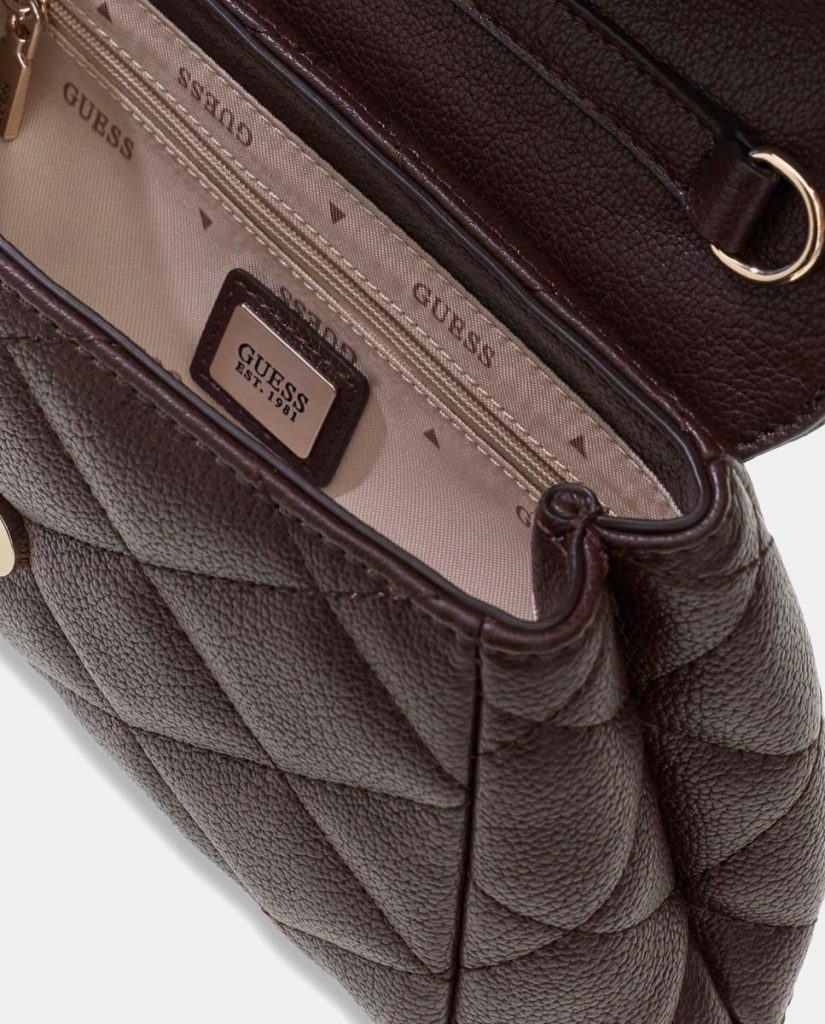 GUESS Mini Kapaklı Çapraz Askılı Çanta HWQG2241780