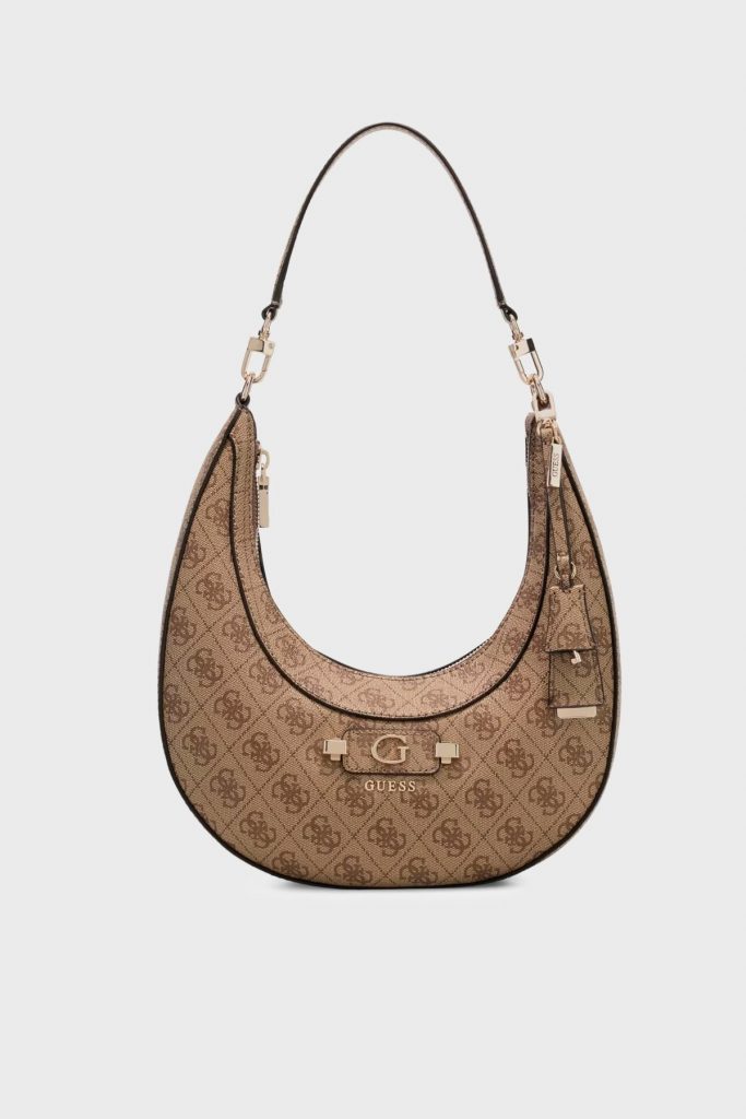 GUESS  Lindsey Hobo Çanta HWSG9749010 - Latte