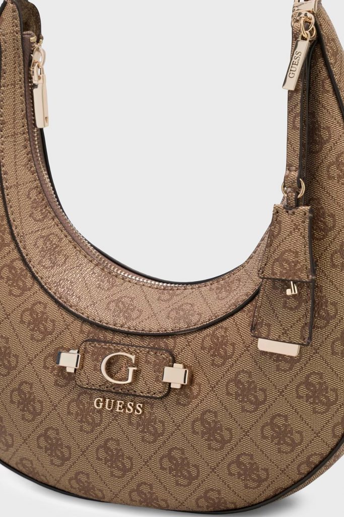 GUESS  Lindsey Hobo Çanta HWSG9749010 - Latte