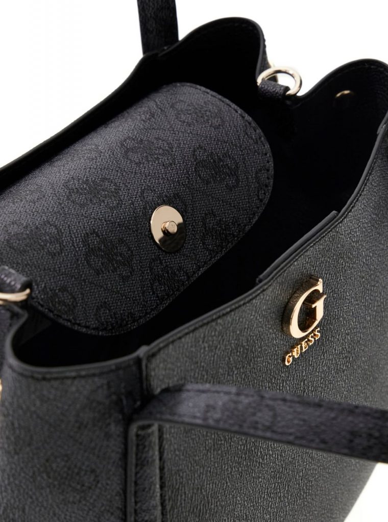 GUESS Logolu Omuz Çantası HWSG9756050 - ANTRASİT