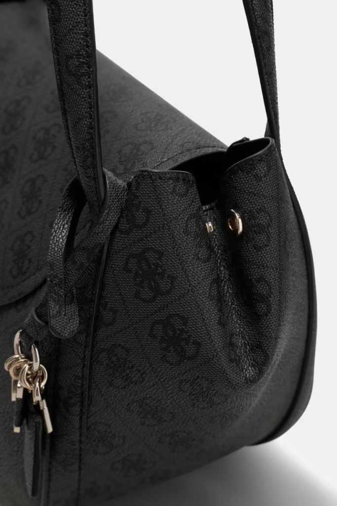 GUESS Coleen Logo Çanta HWSG9756190 - ANTRASİT