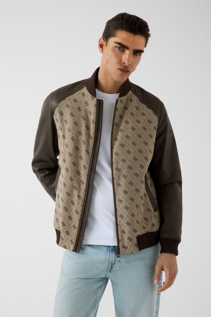 GUESS Monogramlı Bomber Mont M6YL13W2804