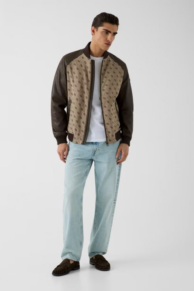 GUESS Monogramlı Bomber Mont M6YL13W2804