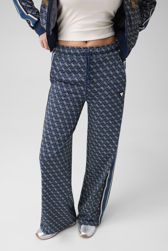 GUESS 4G Logolu Eşofman Altı Pantolon V6YB27K5181 - Lacivert
