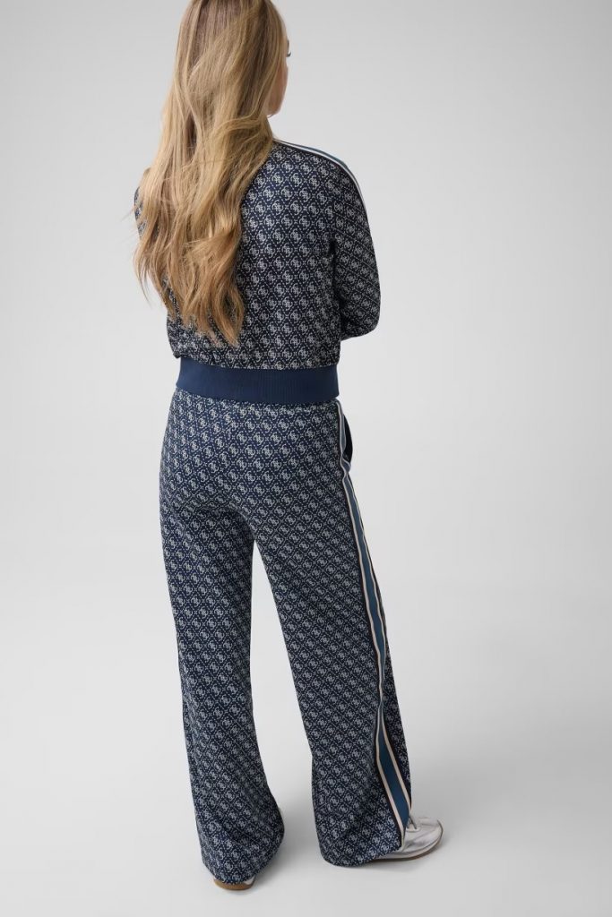 GUESS 4G Logolu Eşofman Altı Pantolon V6YB27K5181 - Lacivert