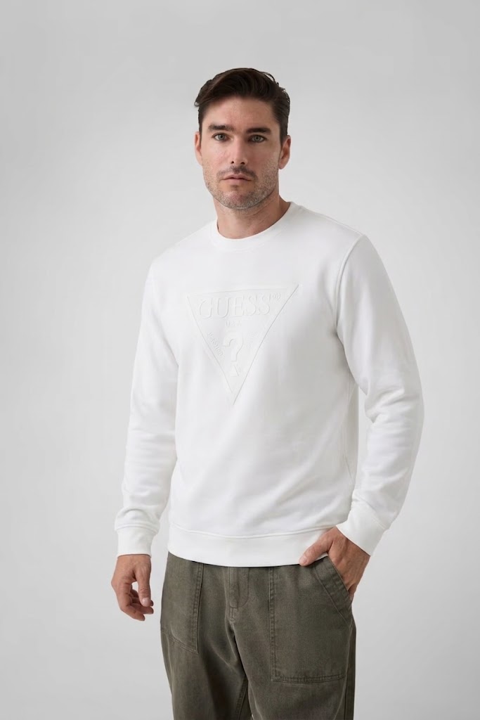 GUESS Nakışlı Logolu Sweatshirt M6YQ37K4103