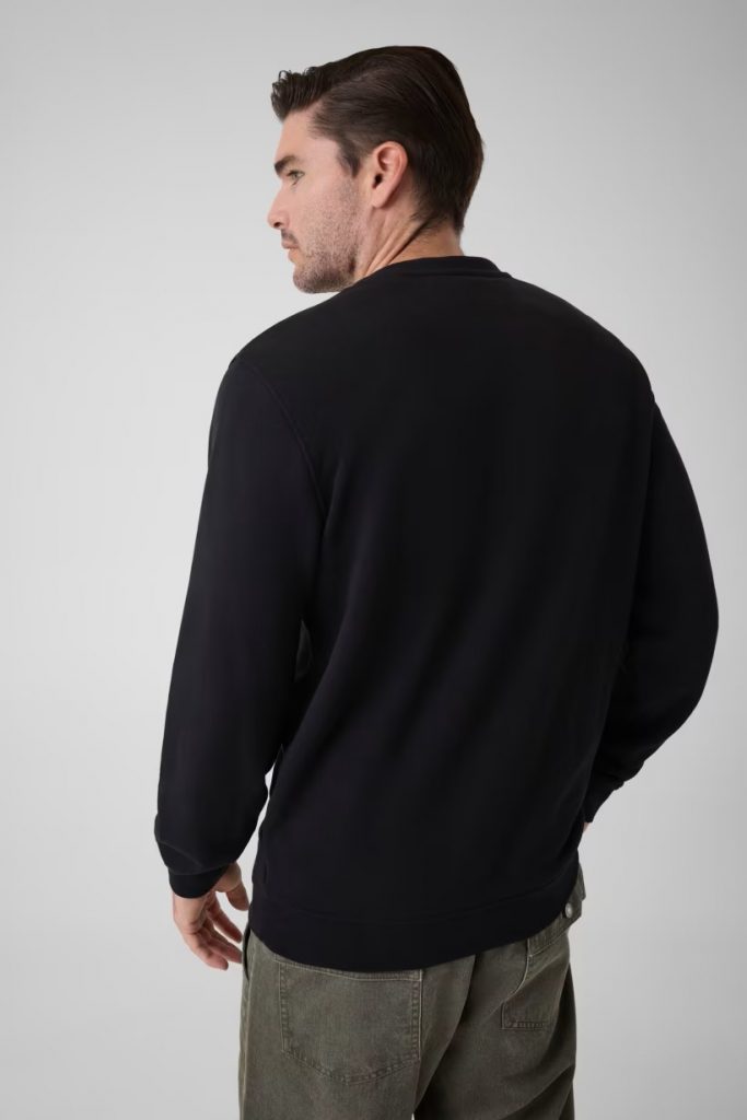 GUESS Nakışlı Logolu Sweatshirt M6YQ37K4103 - Siyah