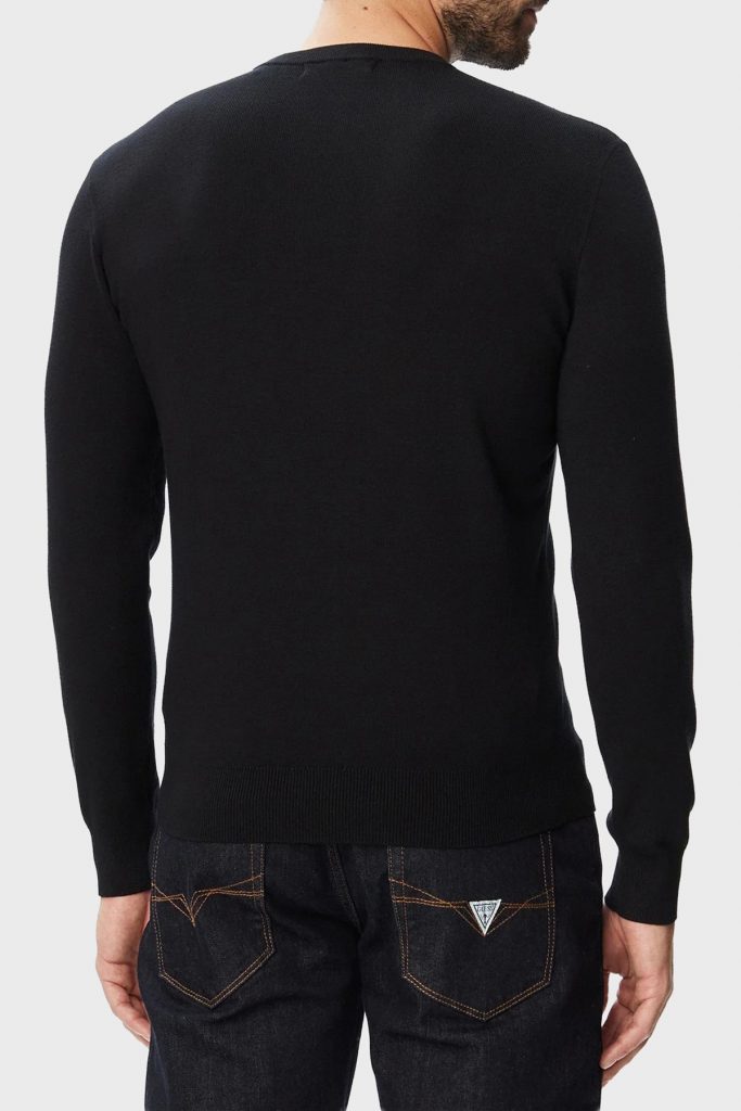 GUESS Nakışlı Logolu Kazak M6YR12Z0917