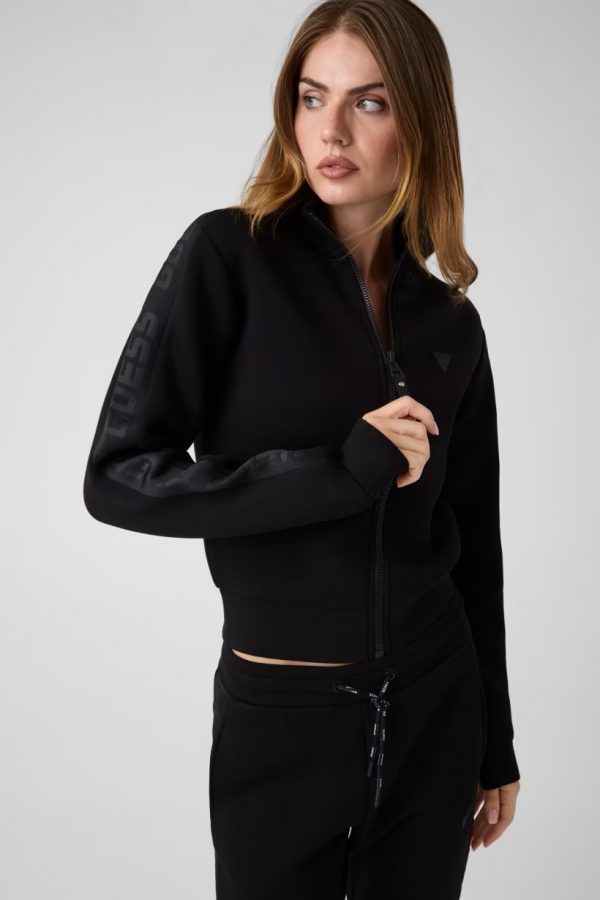 GUESS Yan Şerit Logolu Sweatshirt V2YQ17K7UW2