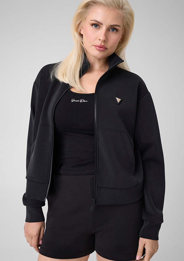 GUESS Fermuarlı Sweatshirt V6YQ17K4313