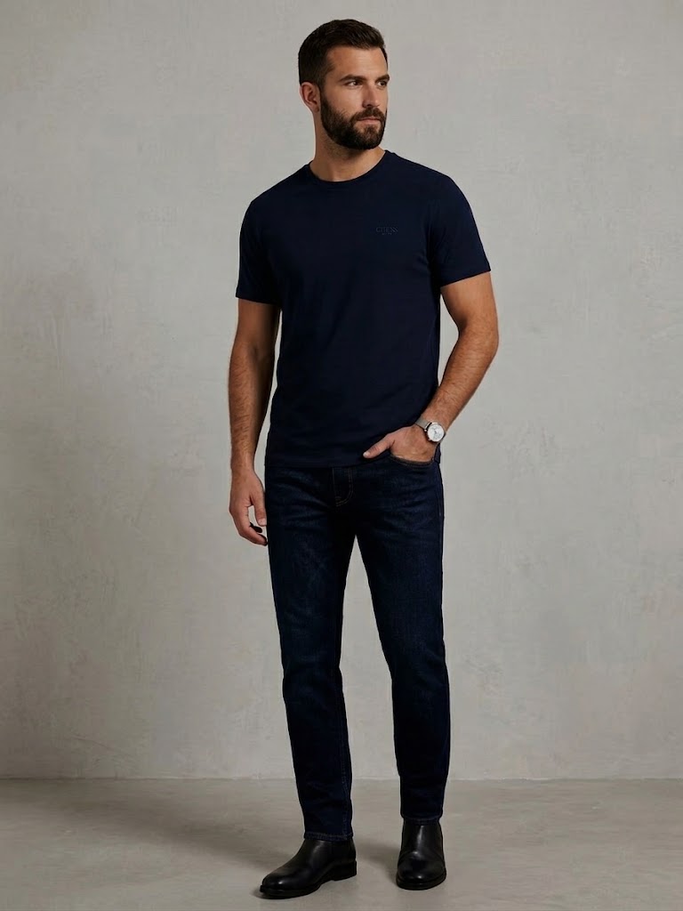GUESS Pamuk Karışımlı T-Shirt M6YI24K3728