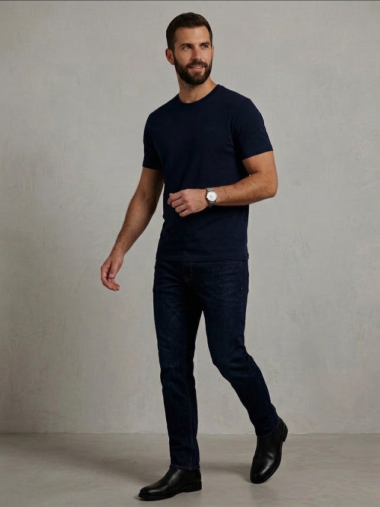 GUESS Pamuk Karışımlı T-Shirt M6YI24K3728