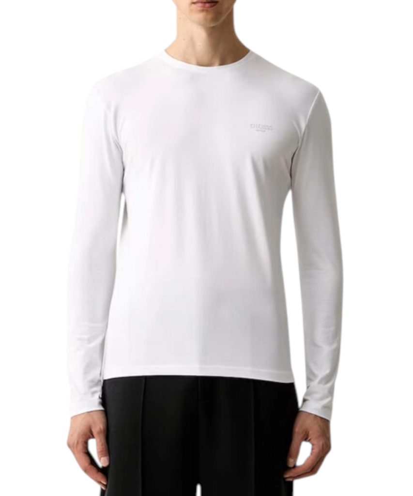 GUESS Uzun Kollu T-Shirt M6YI28K3733 - Beyaz