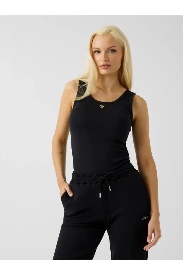 GUESS  Guess Olympe Kadın Aktif Modal T-shırt V6YP09K4312