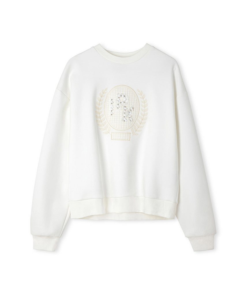 İPEKYOL Nakışlı Sweatshirt IS1260091006