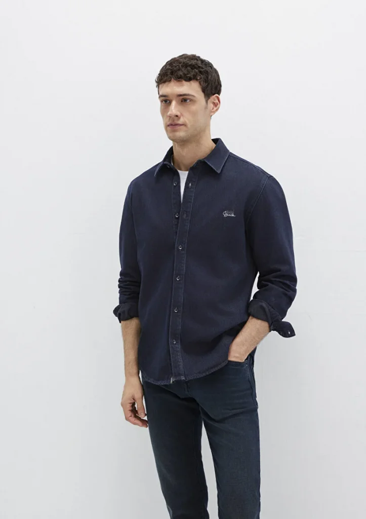 MAVİ Roy Lux Black Gece Mavisi Jean Gömlek M0210496-85224 - Lacivert