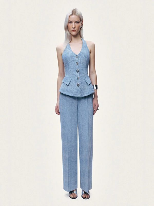 NOCTURNE Geniş Paça Pantolon 3509