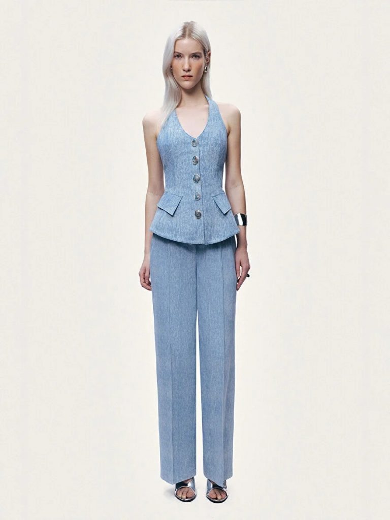 NOCTURNE Geniş Paça Pantolon 3509