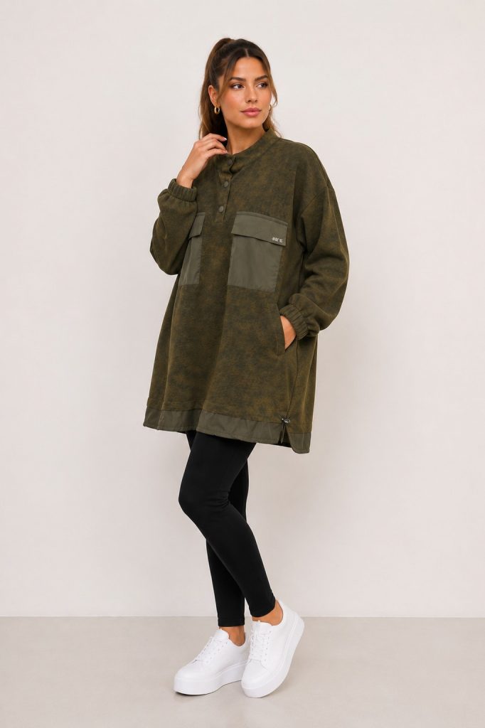 KAYRA Cep Detaylı Sweat 70017